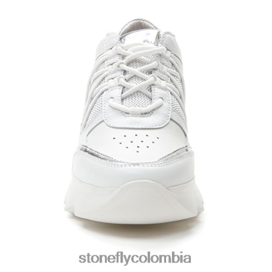 zapatos Stonefly spock 34 napa lth/textil blanco DDL64X58 mujer