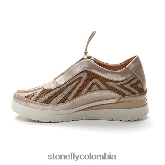 zapatos Stonefly crema 38 velour/s.laminado 220 DDL64X105 mujer