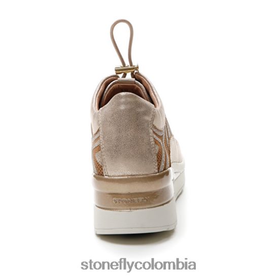 zapatos Stonefly crema 38 velour/s.laminado 220 DDL64X105 mujer
